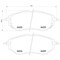 Pagid Brakes Disc Brake Pad, 355012031 355012031 - alternate 1